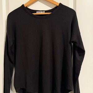 Rag & Bone Black Knit Top